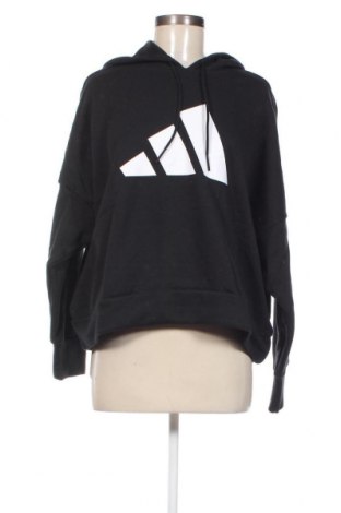 Γυναικείο φούτερ Adidas, Μέγεθος XL, Χρώμα Μαύρο, Τιμή 31,55 €