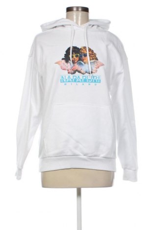 Damen Sweatshirt Napapijri, Größe M, Farbe Weiß, Preis 33,82 €