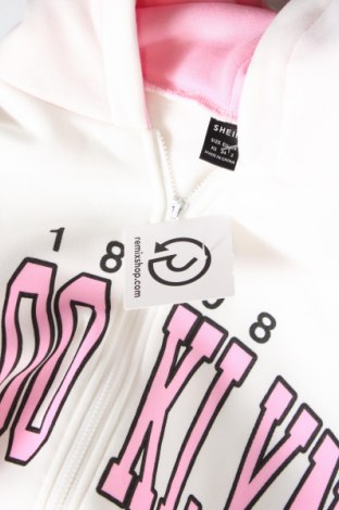 Damen Sweatshirt SHEIN, Größe XS, Farbe Weiß, Preis 8,01 €