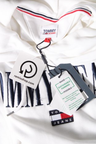 Női sweatshirt Tommy Jeans, Méret S, Szín Fehér, Ár 17 582 Ft