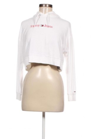 Γυναικείο φούτερ Tommy Jeans, Μέγεθος XS, Χρώμα Λευκό, Τιμή 60,71 €