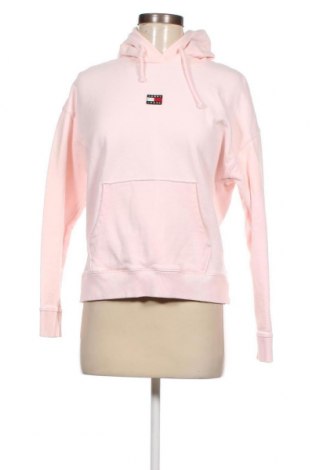 Γυναικείο φούτερ Tommy Jeans, Μέγεθος S, Χρώμα Ρόζ , Τιμή 60,71 €