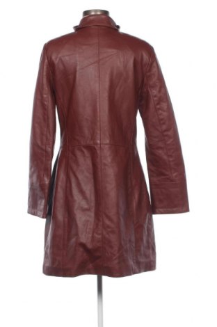 Palton din piele pentru damă, Mărime M, Culoare Maro, Preț 153,16 Lei