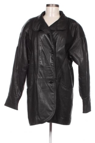 Damen Lederjacke, Größe M, Farbe Schwarz, Preis € 15,66