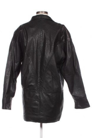 Γυναικείο δερμάτινο μπουφάν, Μέγεθος M, Χρώμα Μαύρο, Τιμή 15,22 €