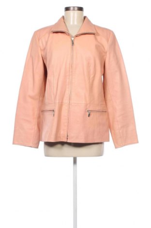 Damen Lederjacke, Größe M, Farbe Rosa, Preis 52,87 €