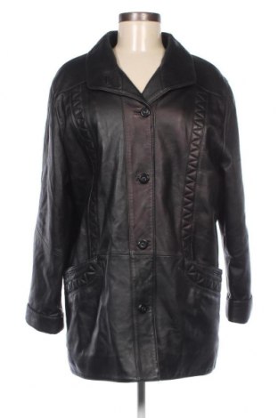 Γυναικείο δερμάτινο μπουφάν, Μέγεθος XL, Χρώμα Μαύρο, Τιμή 25,81 €
