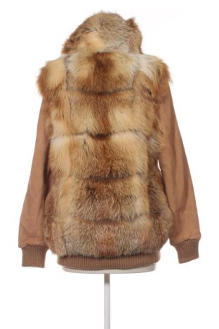 Δερμάτινο γυναικείο παλτό BelAir, Μέγεθος S, Χρώμα  Μπέζ, Τιμή 145,36 €