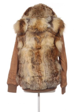 Δερμάτινο γυναικείο παλτό BelAir, Μέγεθος M, Χρώμα  Μπέζ, Τιμή 145,36 €