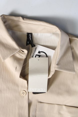 Dámska kožená bunda  Defacto, Veľkosť M, Farba Béžová, Cena  14,25 €
