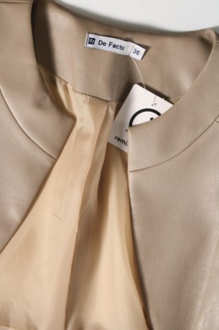 Dámská kožená bunda  Defacto, Velikost S, Barva Béžová, Cena  332,00 Kč