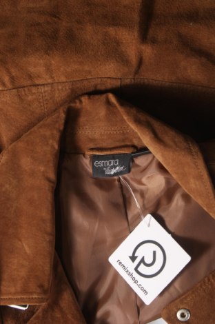 Dámska kožená bunda  Esmara by Heidi Klum, Veľkosť L, Farba Hnedá, Cena  50,36 €