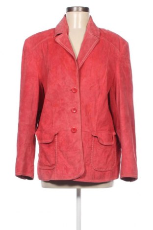 Γυναικείο δερμάτινο μπουφάν Gerry Weber, Μέγεθος XL, Χρώμα Ρόζ , Τιμή 78,68 €