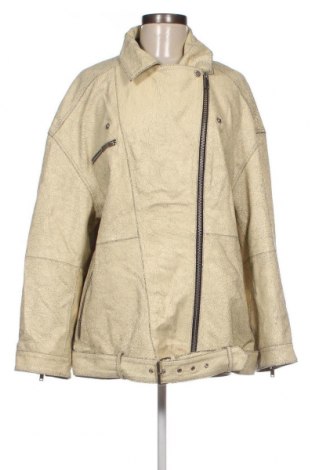Dámska kožená bunda  Gestuz, Veľkosť L, Farba Žltá, Cena  276,81 €