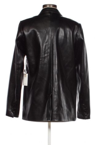 Γυναικείο δερμάτινο μπουφάν Good American, Μέγεθος M, Χρώμα Μαύρο, Τιμή 211,62 €