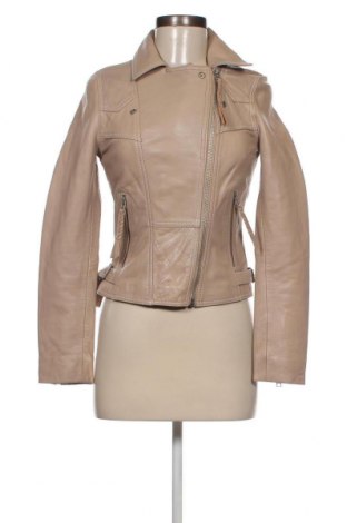 Dámska kožená bunda  Goosecraft, Veľkosť XS, Farba Béžová, Cena  283,48 €