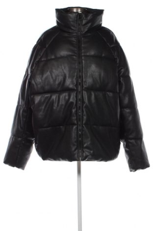 Dámska kožená bunda  H&M, Veľkosť XL, Farba Čierna, Cena  16,67 €