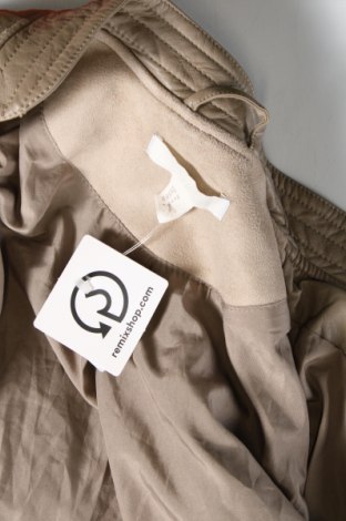 Dámska kožená bunda  H&M, Veľkosť S, Farba Béžová, Cena  27,78 €