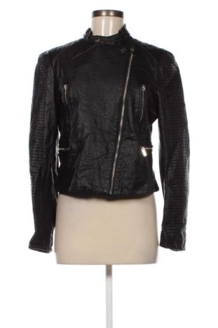Damen Lederjacke, Größe L, Farbe Schwarz, Preis 31,37 €