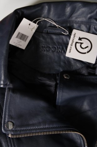 Dámska kožená bunda  Kookai, Veľkosť L, Farba Modrá, Cena  206,65 €