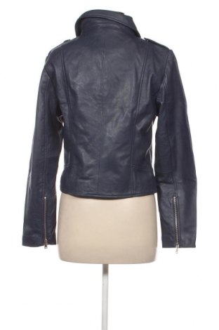 Dámska kožená bunda  Kookai, Veľkosť L, Farba Modrá, Cena  206,65 €