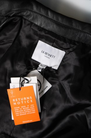 Γυναικείο δερμάτινο μπουφάν LK Bennett, Μέγεθος L, Χρώμα Μαύρο, Τιμή 276,81 €