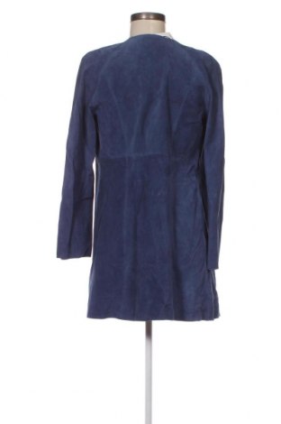 Γυναικείο δερμάτινο μπουφάν La Fee Maraboutee, Μέγεθος S, Χρώμα Μπλέ, Τιμή 181,75 €