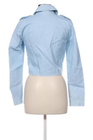 Γυναικείο δερμάτινο μπουφάν ONLY, Μέγεθος XS, Χρώμα Μπλέ, Τιμή 25,36 €