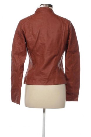 Γυναικείο δερμάτινο μπουφάν ONLY, Μέγεθος M, Χρώμα Πορτοκαλί, Τιμή 17,94 €