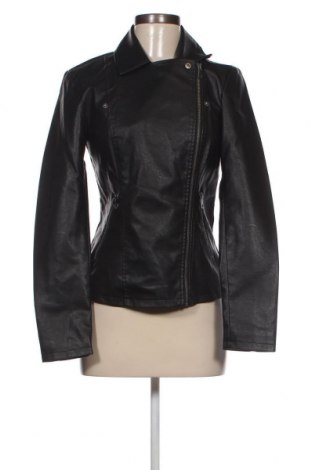 Γυναικείο δερμάτινο μπουφάν ONLY, Μέγεθος XS, Χρώμα Μαύρο, Τιμή 22,83 €