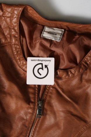 Dámska kožená bunda  Pimkie, Veľkosť M, Farba Hnedá, Cena  27,78 €