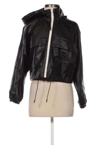 Damen Lederjacke Pull&Bear, Größe XS, Farbe Schwarz, Preis 28,30 €