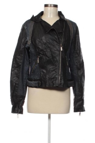 Dámska kožená bunda  Qed London, Veľkosť L, Farba Čierna, Cena  14,46 €