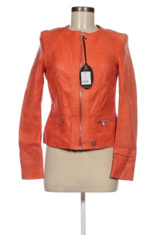 Damen Lederjacke Redskins, Größe S, Farbe Orange, Preis 211,62 €