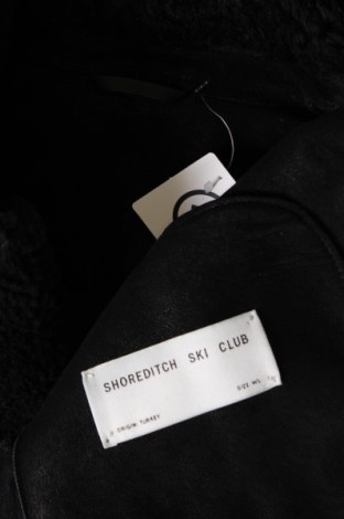 Γυναικείο δερμάτινο μπουφάν Shoreditch Ski Club, Μέγεθος M, Χρώμα Μαύρο, Τιμή 925,02 €
