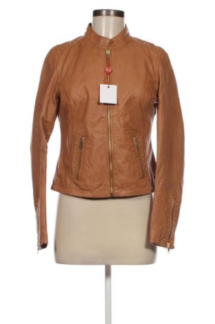 Dámska kožená bunda  Tom Tailor, Veľkosť S, Farba Béžová, Cena  137,23 €
