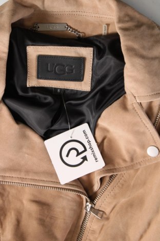 Dámská kožená bunda  UGG Australia, Velikost S, Barva Béžová, Cena  3 282,00 Kč
