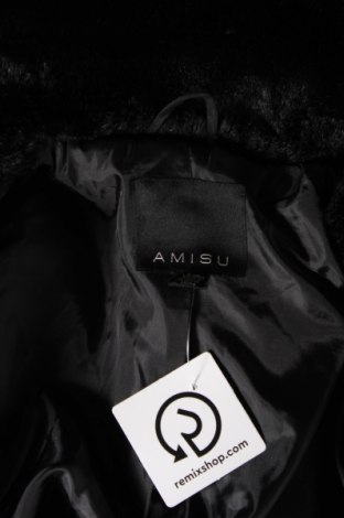 Дамско палто Amisu, Размер M, Цвят Черен, Цена 16,05 лв.