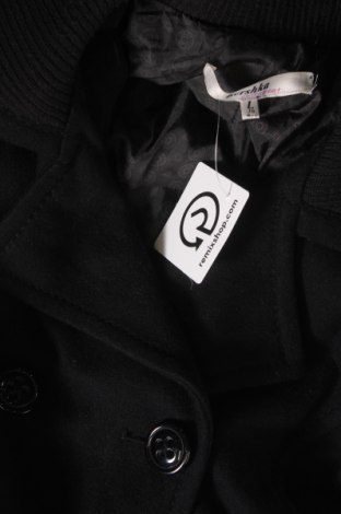 Γυναικείο παλτό Bershka, Μέγεθος L, Χρώμα Μαύρο, Τιμή 9,85 €