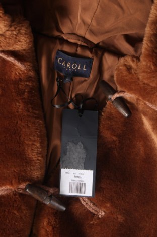 Γυναικείο παλτό Caroll, Μέγεθος L, Χρώμα Καφέ, Τιμή 226,29 €