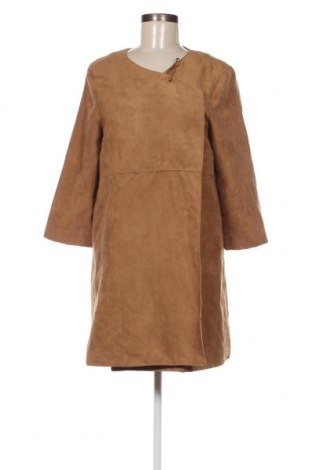 Дамско палто H&M, Размер L, Цвят Бежов, Цена 10,88 лв.
