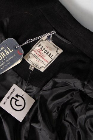 Γυναικείο παλτό Kaporal, Μέγεθος XL, Χρώμα Μαύρο, Τιμή 18,89 €