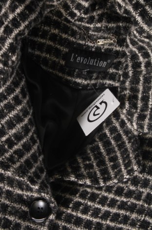 Γυναικείο παλτό L'evolution, Μέγεθος L, Χρώμα Πολύχρωμο, Τιμή 14,23 €