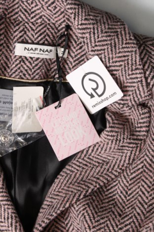 Дамско палто Naf Naf, Размер XS, Цвят Розов, Цена 203,98 лв.