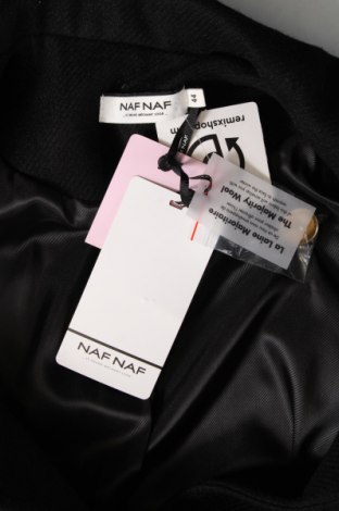 Дамско палто Naf Naf, Размер L, Цвят Черен, Цена 49,35 лв.