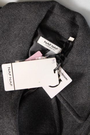 Дамско палто Naf Naf, Размер XL, Цвят Сив, Цена 46,35 лв.