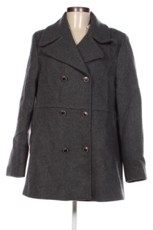 Γυναικείο παλτό Naf Naf, Μέγεθος XL, Χρώμα Γκρί, Τιμή 25,48 €