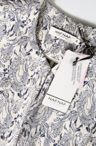 Γυναικείο παλτό Naf Naf, Μέγεθος XS, Χρώμα Πολύχρωμο, Τιμή 21,01 €