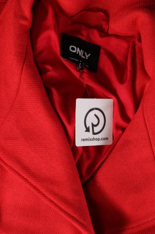 Γυναικείο παλτό ONLY, Μέγεθος S, Χρώμα Κόκκινο, Τιμή 19,67 €