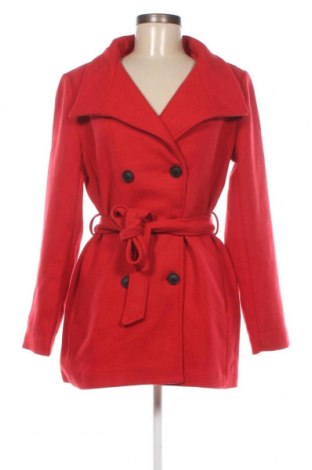 Дамско палто ONLY, Размер S, Цвят Червен, Цена 45,78 лв.